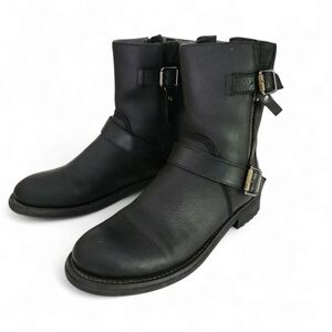 G-STAR RAW Moto Buckle Leather Boots uk7 us9 eur40